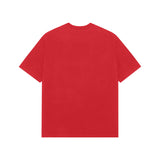 Back View - red shiv printed t shirt
