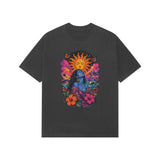 black aesthetic oversized graphic tees