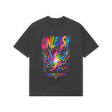 black oversized graphic shirts 