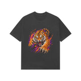 buy oversized tiger graphic tee