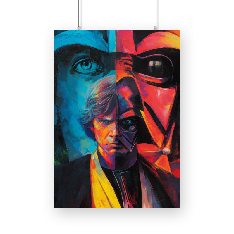 buy Anakin and Darth Vader Poster