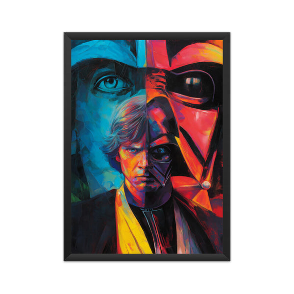 Anakin and Darth Vader Poster for sale