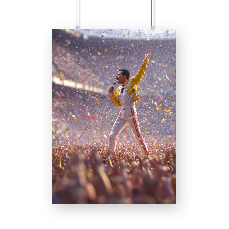 buy freddie mercury art print