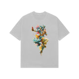gray shiv printed t shirt