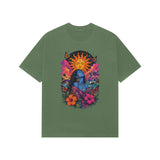 green aesthetic oversized graphic tees