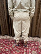 cream high waisted gurkha pants