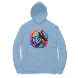light blue krishna hoodie