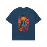 navy blue aesthetic oversized graphic tees
