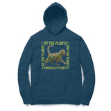 navy blue cat oversized hoodie