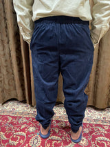 navy blue gurkha pants