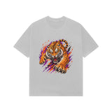 oversized tiger graphic tee