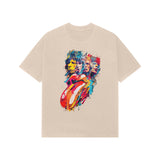 rolling stones oversized tee