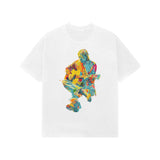 white nirvana unplugged oversized tee