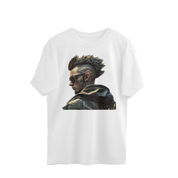 Oversized Printed T Shirt